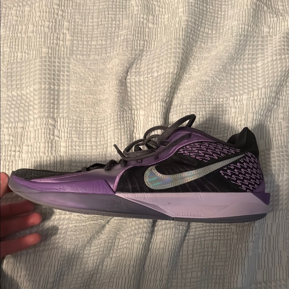 Nike Purple and Black Sneakers